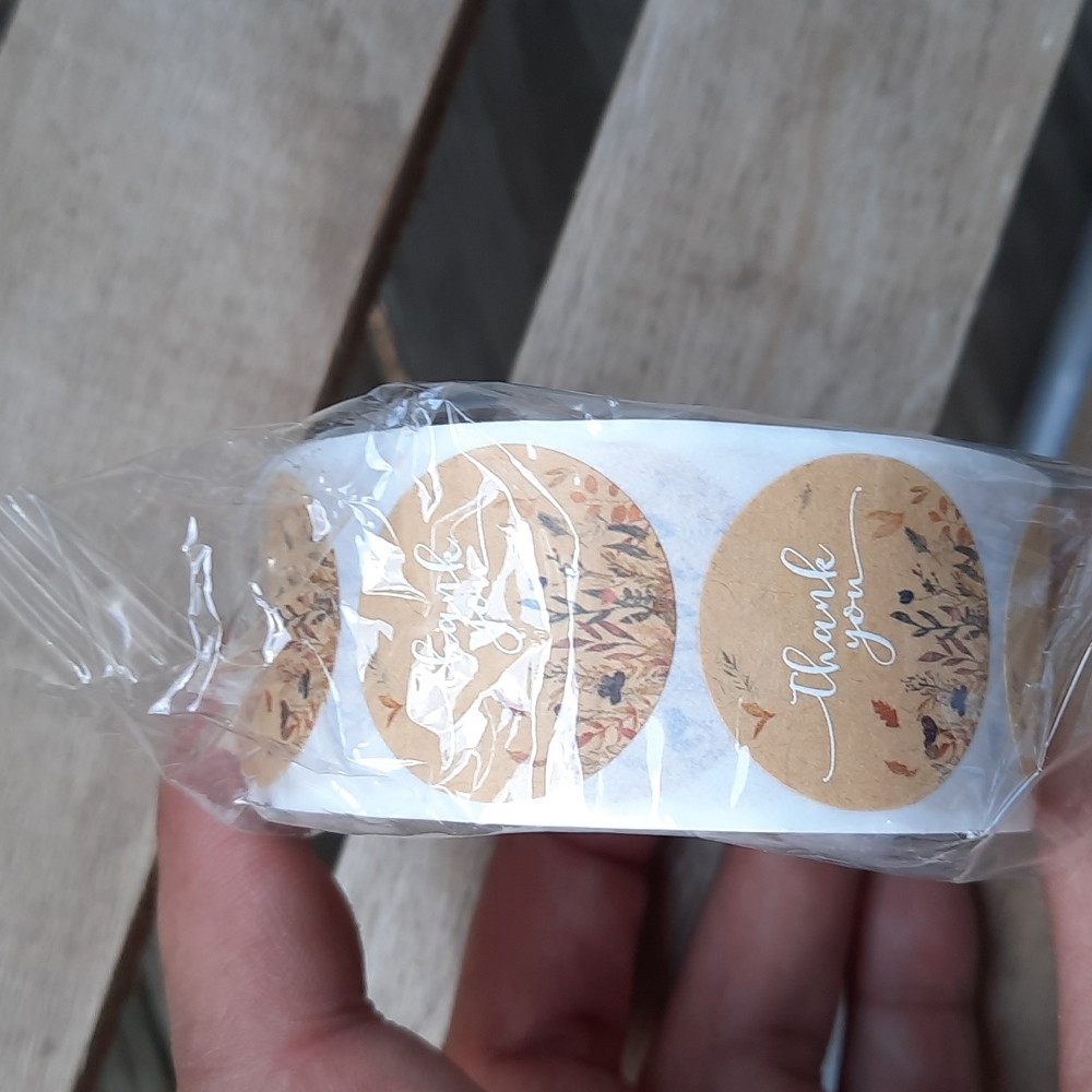 Roll of 500 Thank you labels